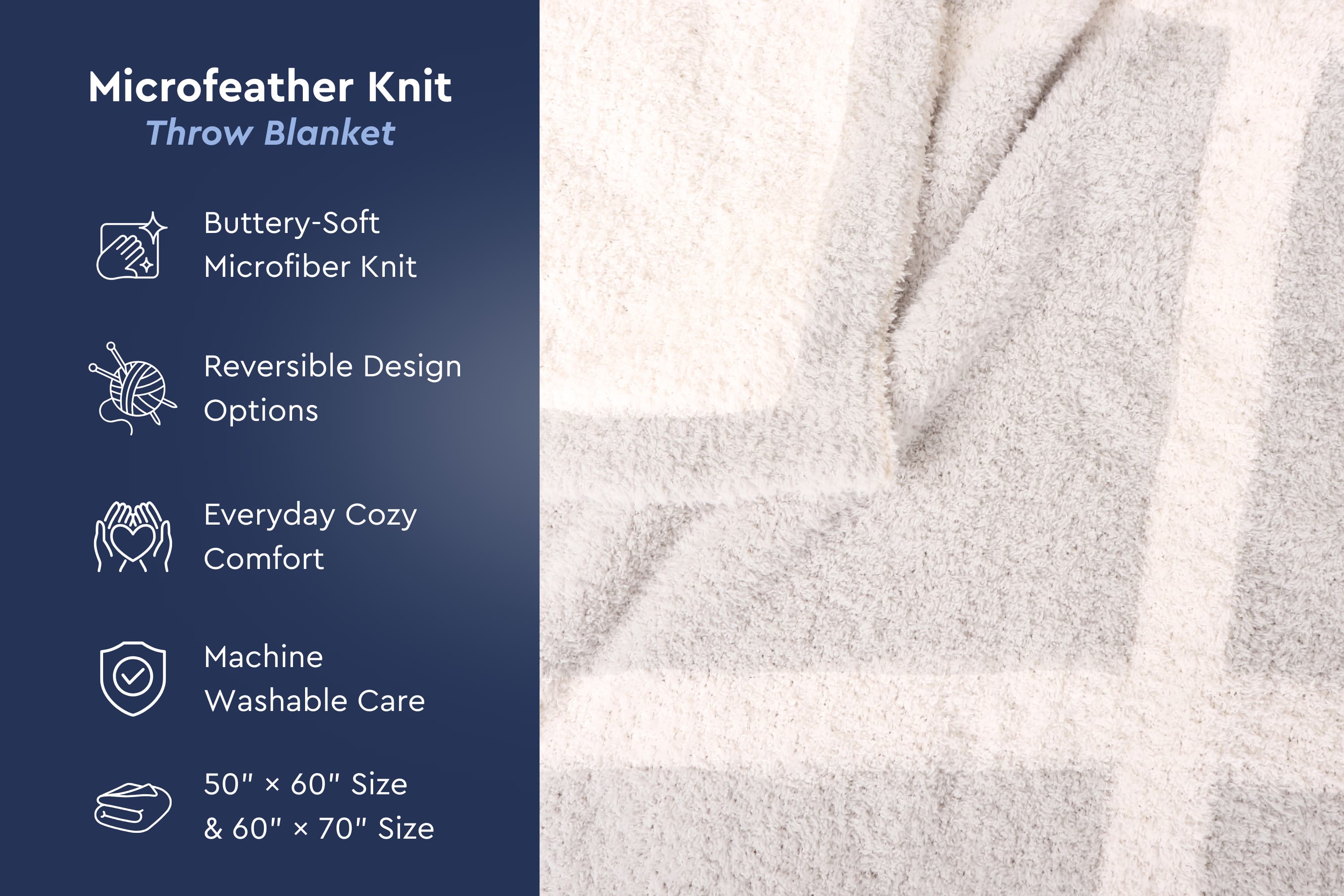 Cozy Stretch Throw Blanket