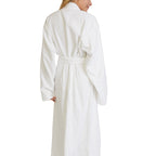 Turkish Cotton Terry Cloth Pleated Bathrobe