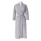 Turkish Cotton Terry Cloth Pleated Bathrobe
